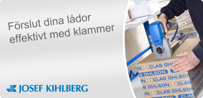 F&ouml;rslut dina l&aring;dor effektivt med klammer