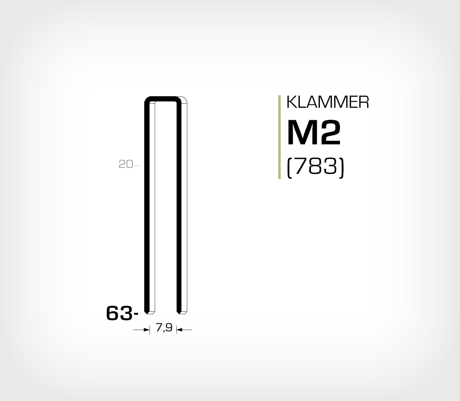 Klammer M2/63 (783-63)