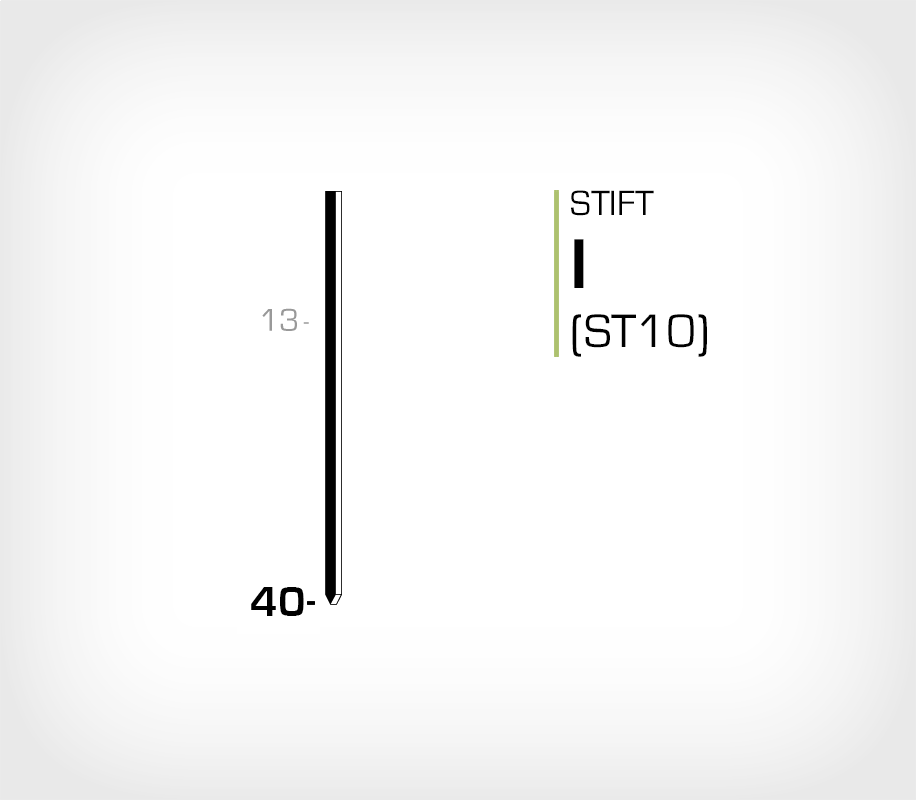 Stift I/30 Galv - Stiftverktyg