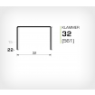 Klammer 32/22 (561-22K) - 15000 st / kartong
