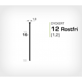 Dyckert rostfri 12/16 SS (SKN 12-16 SS)