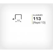 Klammer 113/4 (Rapid 13/4)