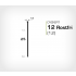 Dyckert rostfri 12/25 SS (SKN 12-25 SS)